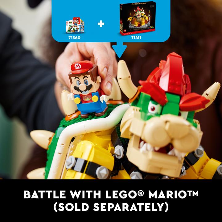 Actual product image LEGO The mighty Bowser (71411, LEGO Super Mario)