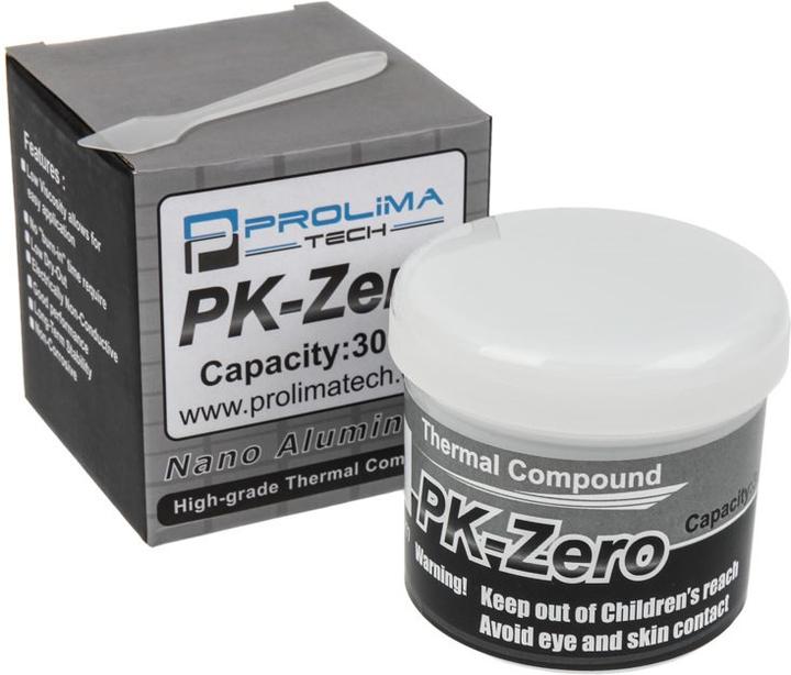 Actual product image Prolimatech PK-Zero Aluminum Thermal Paste (8 W/m K, 300 g)