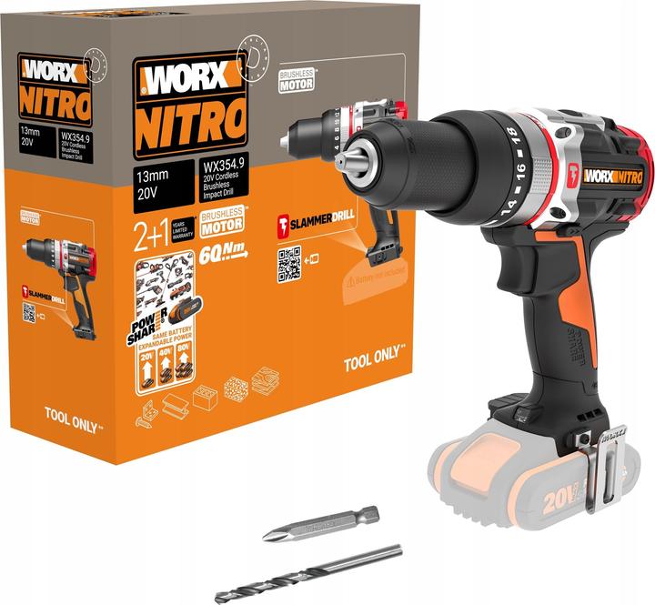 Produktbild Worx Akku-Schlagbohrschrauber WX354.9