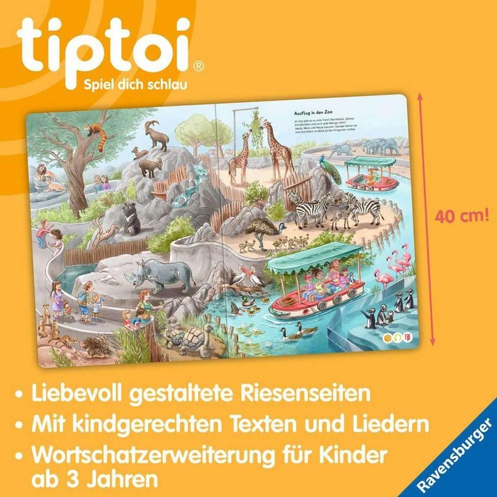 Immagine prodotto tiptoi M. Wörter-Bilderbuch XXL - H22 (Tedesco, Cee Neudert, Patrick Fix, 2022)