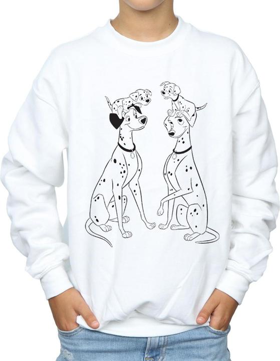 Produktbild Disney 101 Dalmatians Family Sweatshirt Jungen (140, 146)