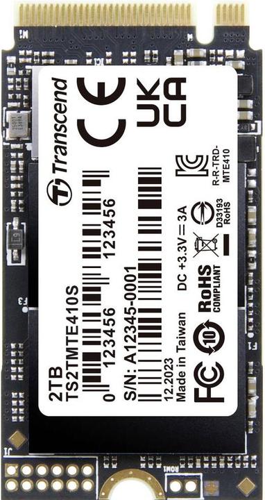 Image du produit Transcend MTE410S (2000 Go, M.2 2242)