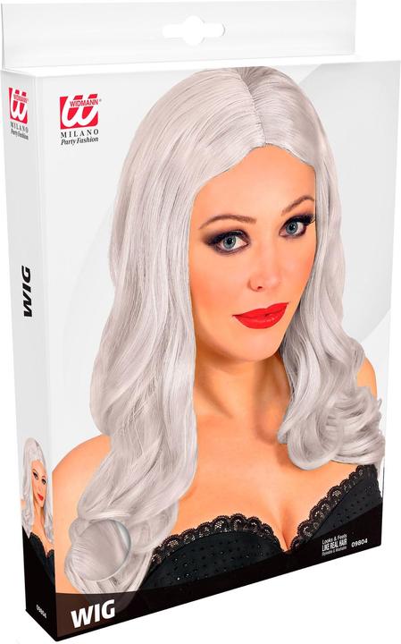 Image du produit Widmann Perruque Roxy blanc