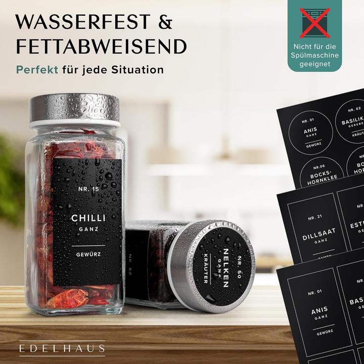 Actual product image Edelhaus Gewürzgläser Set (0.12 l)