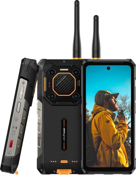 Image du produit Ulefone Armor 26 Ultra Walkie-Talkie (512 Go, Noir, Orange, 6.78", Double SIM, 5G)