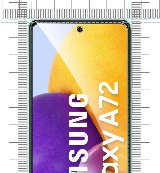 Produktbild Screenguard Panzerglas Case Friendly (1 Stk., Samsung Galaxy A72)