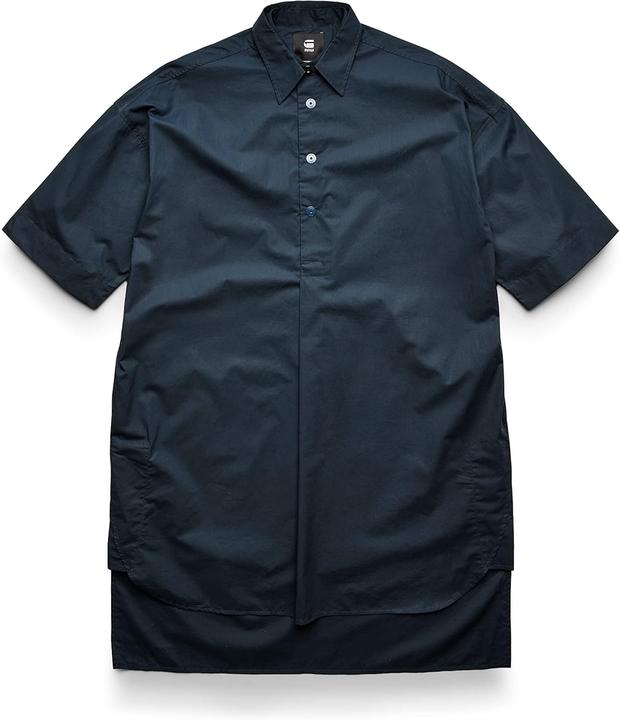 G-Star RAW Damesshirt Jurk, Blauw (Dk Patriot Blauw 4481-7160), XS (XS)