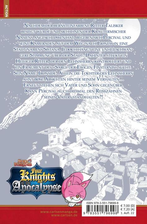 Actual product image Seven Deadly Sins: Four Knights of the Apocalypse 3 (German, Lasse Christian Christiansen, Suzuki Nakaba, 2022)