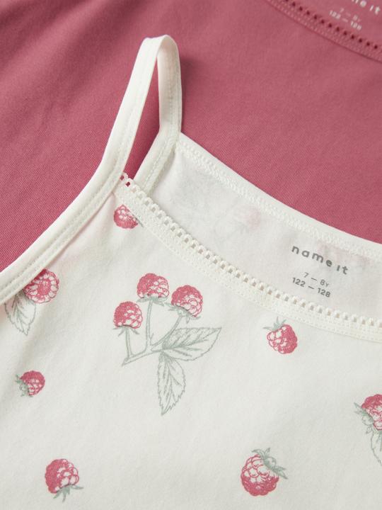 Actual product image Name it Girls Spaghetti-Top Himbeeren (122, 128)
