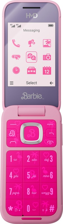 Produktbild Nokia 2.8IN INNER DISPLAY 1.77IN FRONT (0.13 GB, Pink, 2.80", 0.30 Mpx, 4G)