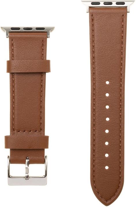 Produktbild Fixed Lederarmband für Apple Watch 42/44/45/49 mm, braun (Leder)
