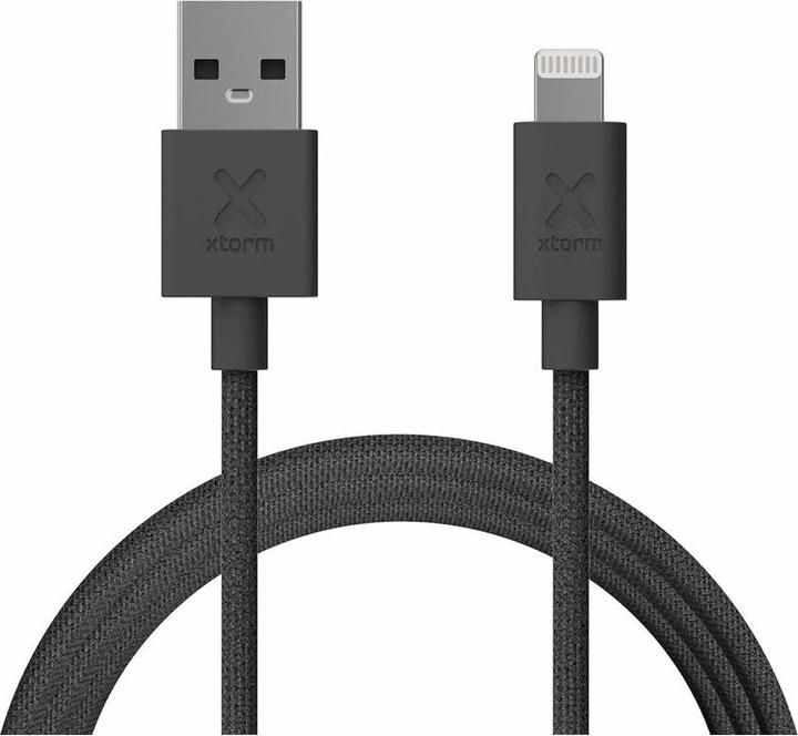 Image du produit Xtorm USB-A -> Lightning 1.0m Go2 Cable black (1 m, 12 W)