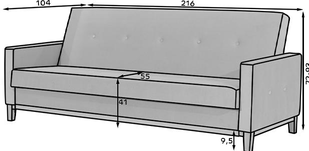 Produktbild ELTAP Selene (3-Sitzer)