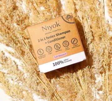 Actual product image Niyok Soft Blossom (Solid shampoo)