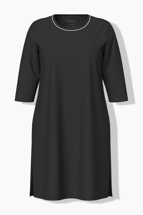Produktbild Ulla Popken Bigshirts, 2er-Pack, Rundhals/ V-Ausschnitt, 3/4-Arm (46, 48)