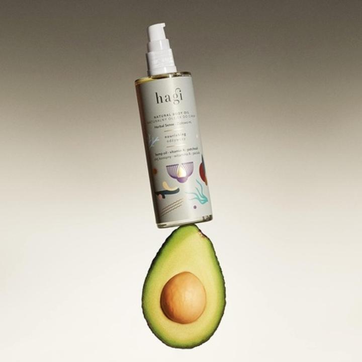 Produktbild Hagi Natürliches Körperöl Herbal Sense mit Teebaumöl und Geranienöl 100ml (Körperöl, 100 ml)