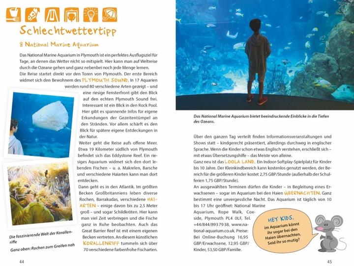 Produktbild Ab in die Ferien Cornwall und Devon (Deutsch, Antje Gerstenecker, 2019)
