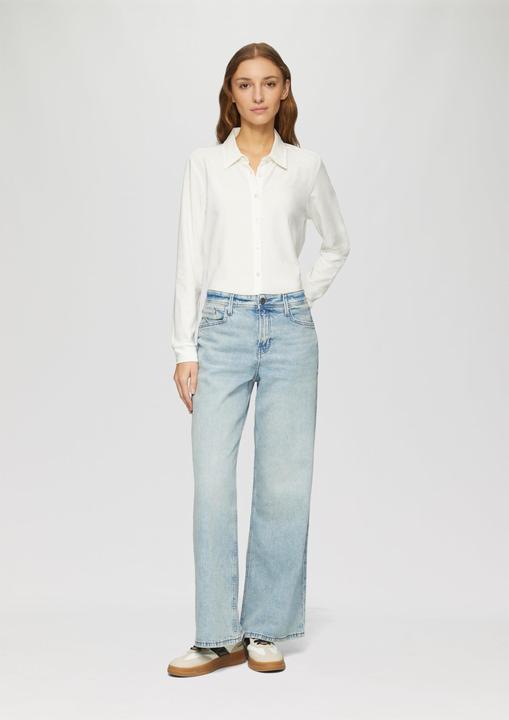 Produktbild S.Oliver T-Shirt Hemdbluse aus Jersey (44)