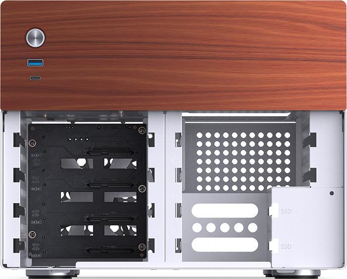 Image du produit Jonsbo N4 White (mATX, ITX)