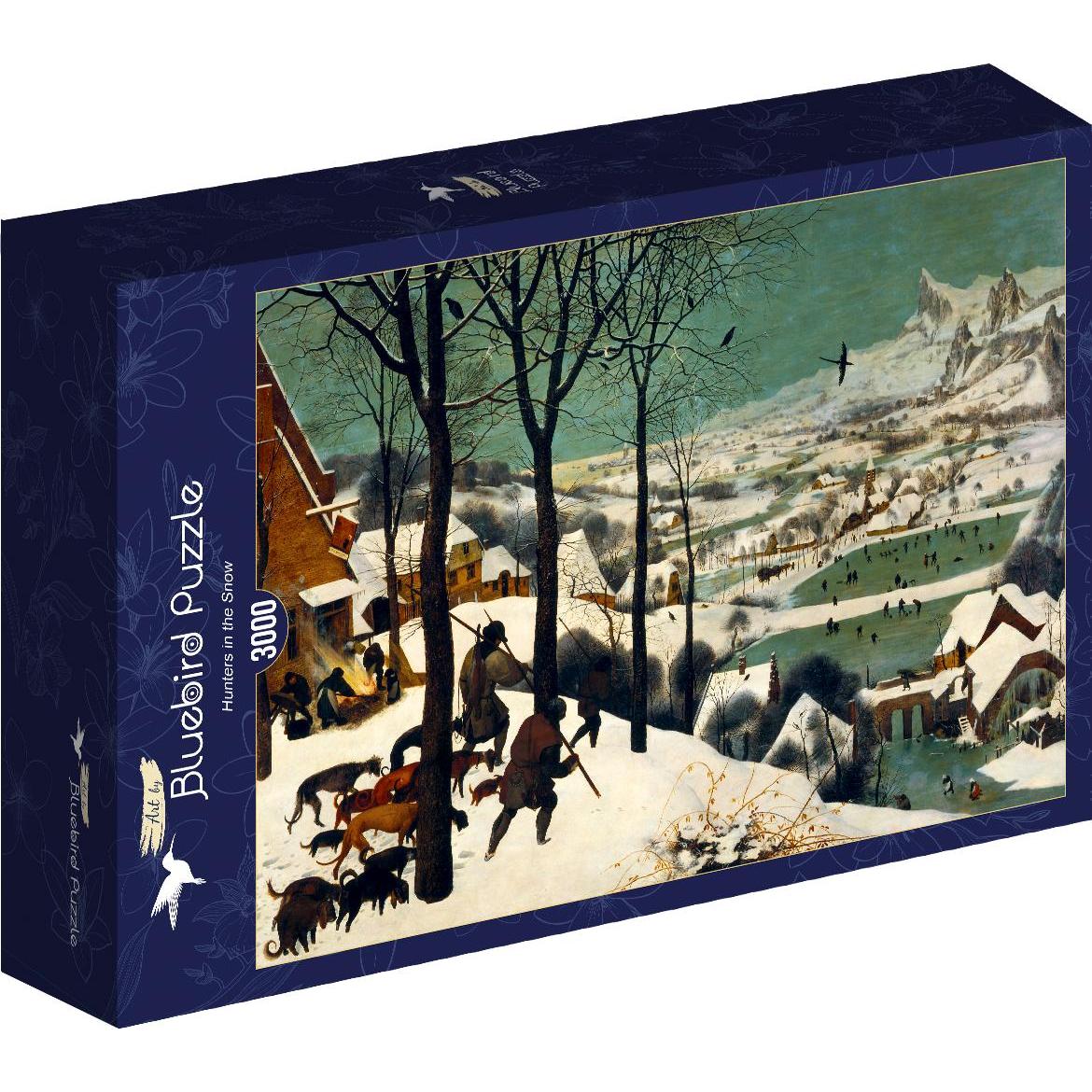 Bluebird Puzzle 3000 Jäger im Schnee, Piotr Brueghel (3000 Teile)
