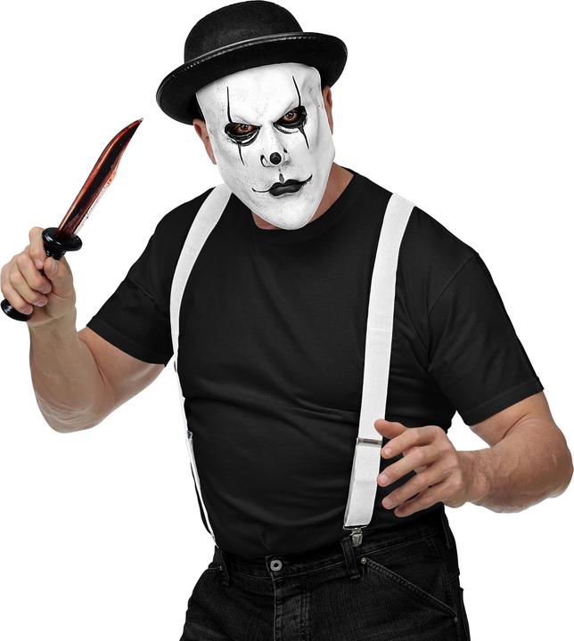 Produktbild Widmann Halbmaske Harlekin Mit Melone