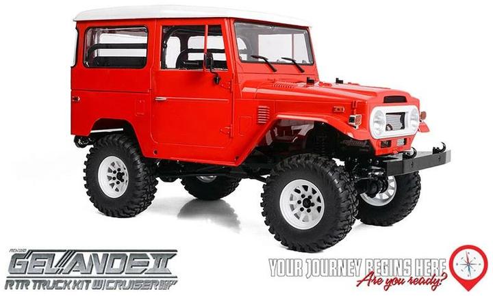 Immagine prodotto Rc4Wd Scala Crawler Terrain II Cruiser RTR, 1:10 (RTR pronto all'uso)