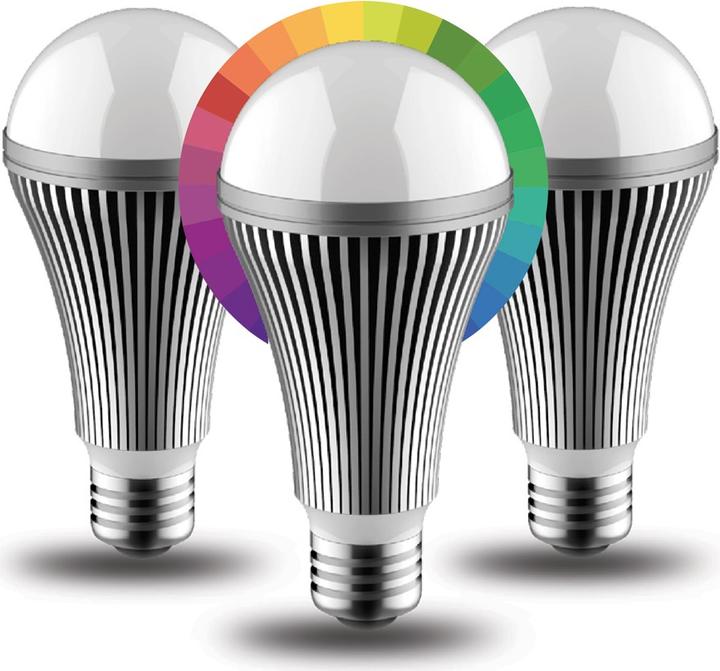 Nikkei Luxxus starter pack - WiFi LED (E27, 430 lm, 3x)