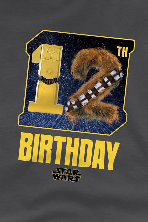 Produktbild Star Wars TShirt 12er Geburstag (116)