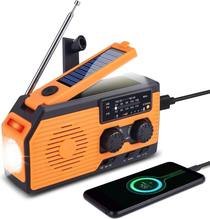 Actual product image Pristar Crank radio (AM, FM)