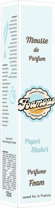 Immagine prodotto Foamous - Paper Shaker Mousse de Parfum (Eau de parfum, 100 ml)