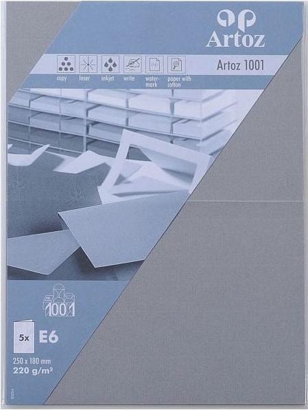 Produktbild Artoz 1001 Karten graphit (E6, 220 g/m²)