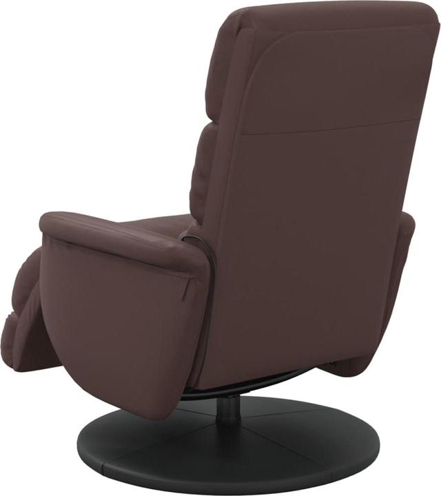 Produktbild VidaXL Massagesessel mit Fussteil Braun Kunstleder,Farbe
