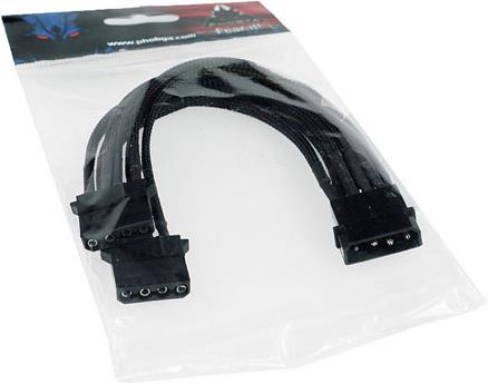 Produktbild Phobya Y-Kabel 4Pin (20 cm, 4 pin Molex)