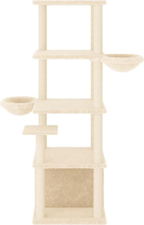 Produktbild vidaXL Kratzbaum (147 cm, Creme)