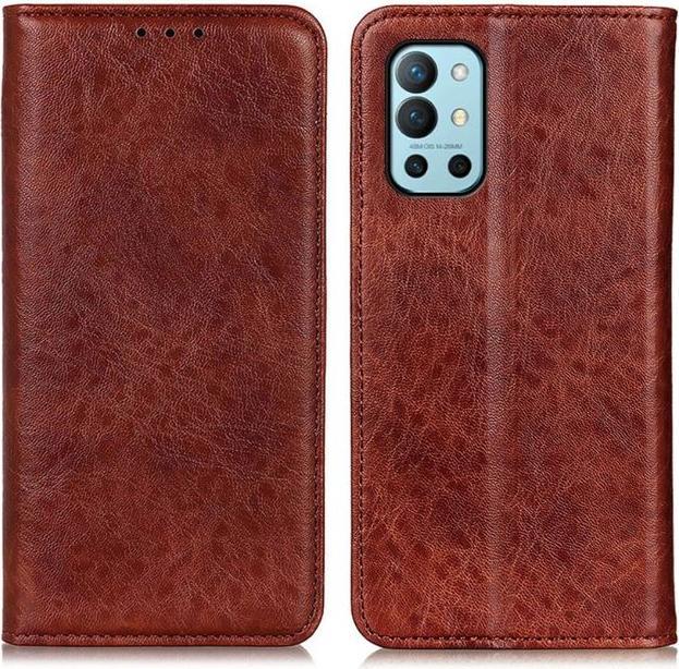 Produktbild MU Classic Crazy Horse V Leder Bookcover Series (OnePlus 9R)