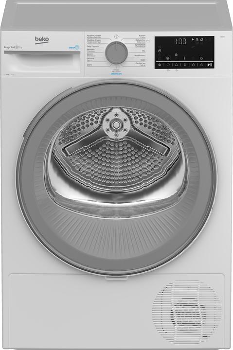Produktbild Beko B3T6924WS SteamCure (9 kg, Rechts)