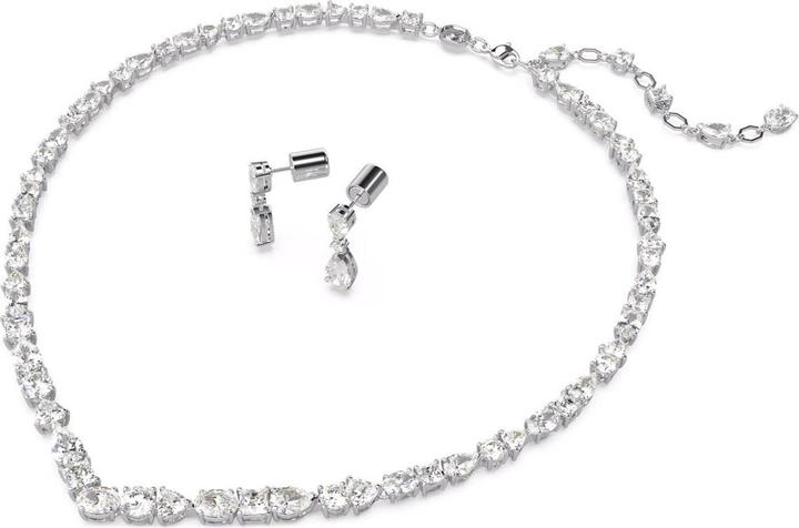 Productafbeelding Swarovski Mesmera Set Verschiedene Schliffe Weiss Rhodiniert (Swarovski metaal)