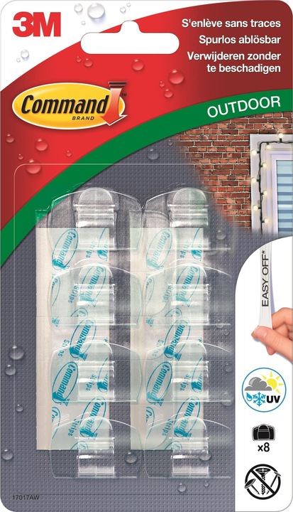 Image du produit Command Déco-clips de commande pour l'extérieur