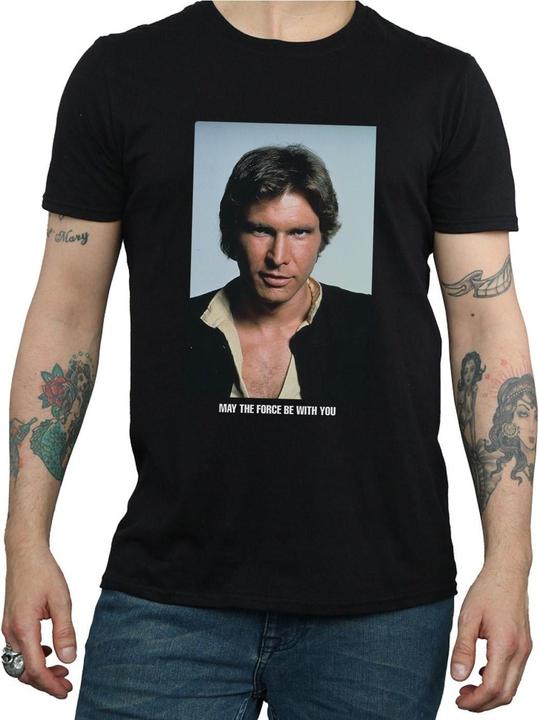 Produktbild Star Wars Han Solo May The Force TShirt (S)