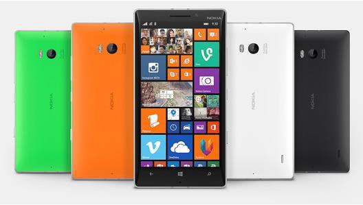 Actual product image Nokia Lumia 930 (32 GB, Green, 5", 4G)