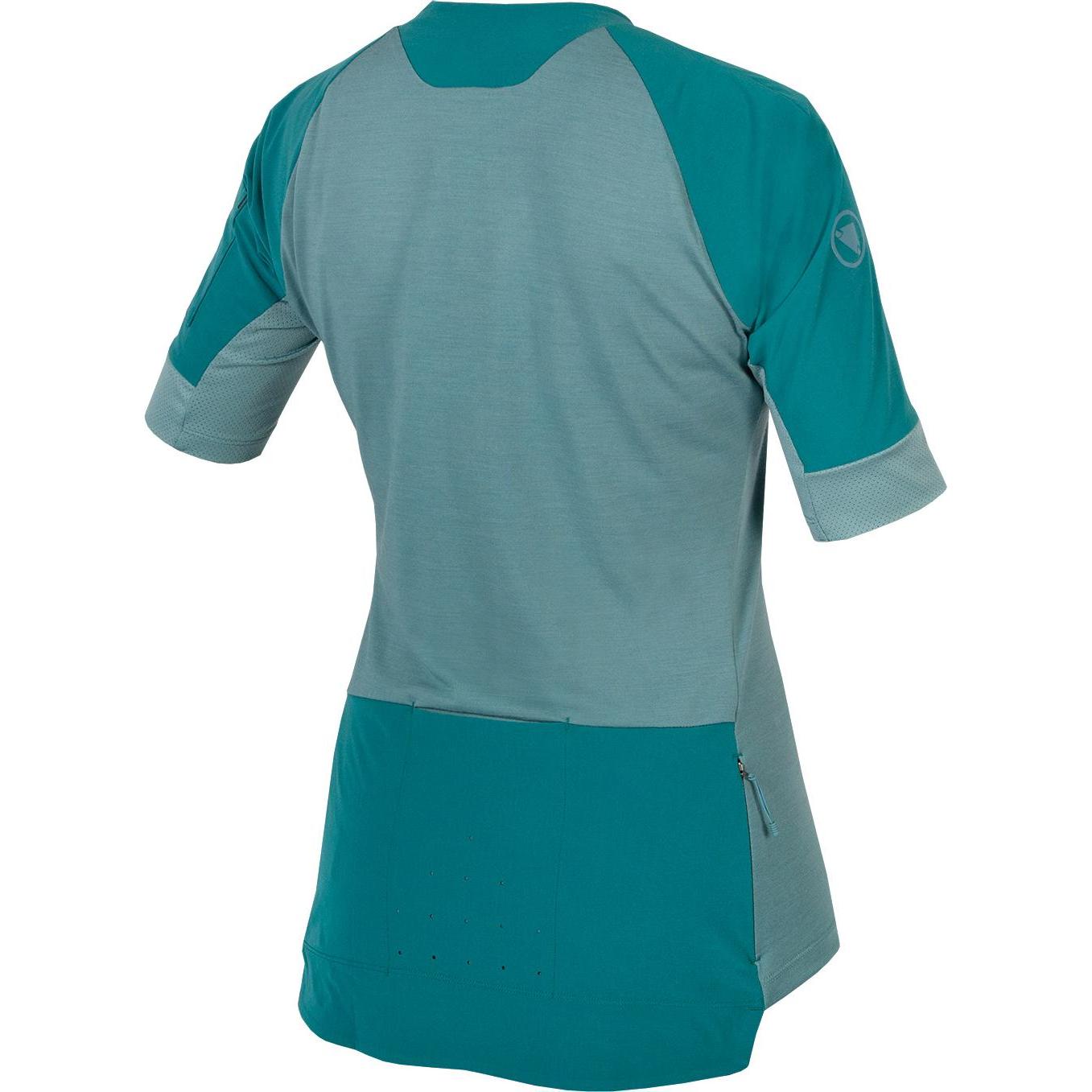 Thumbnail - Endura, Damen, Velotrikot, Damen GV500 Trikot (kurzarm) (M), Grün, M