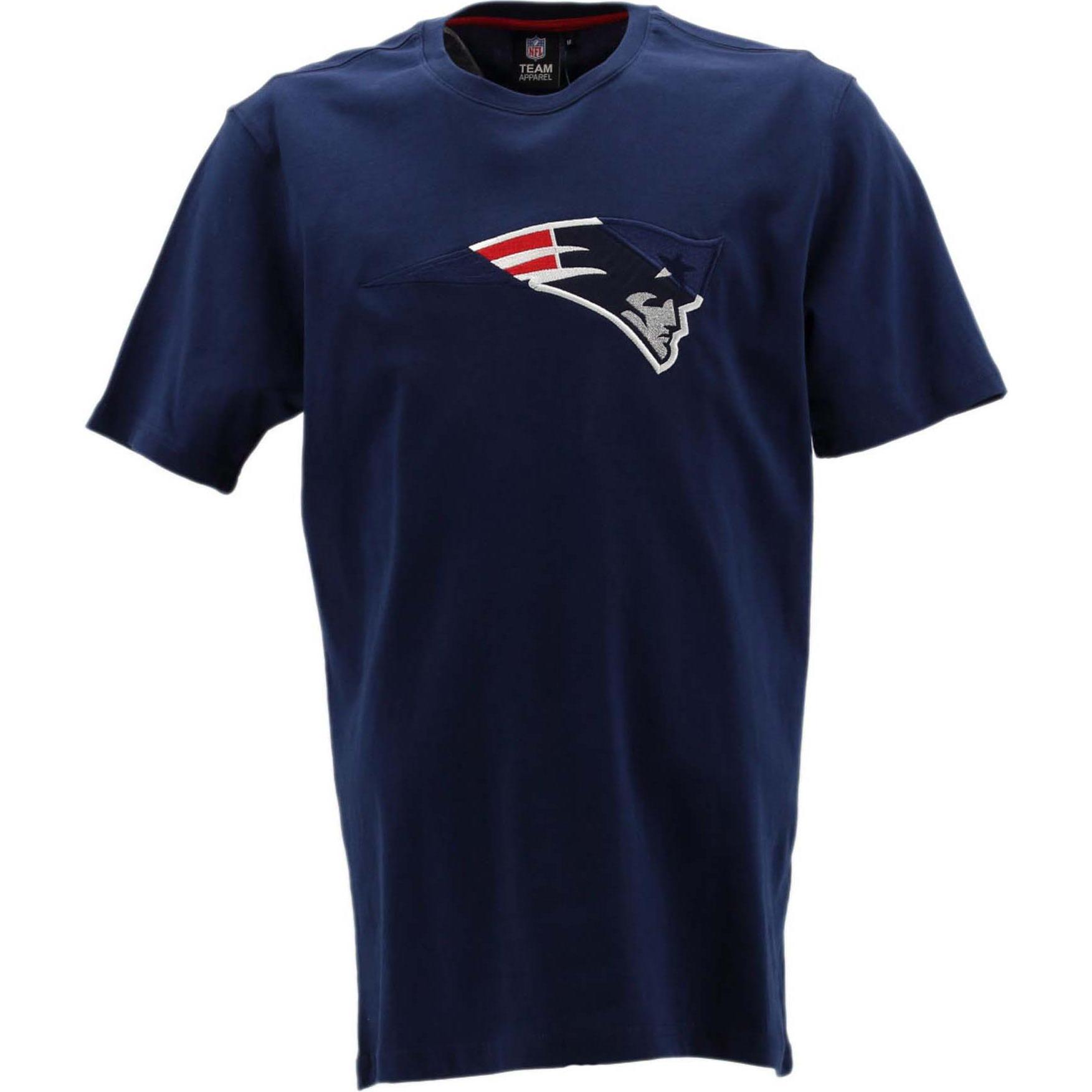 Fanatics, Herren, Shirt, NFL New England Patriots T-Shirt 2019MNVY1OSNEP, Blau, (M)