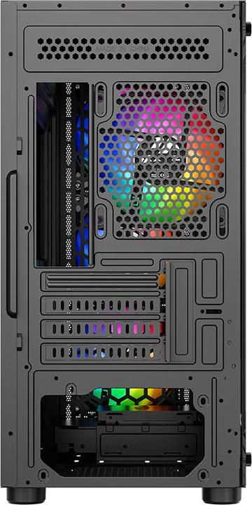 Actual product image xyz Torre Matx Airone 60 Mesh Lite Black (mATX)