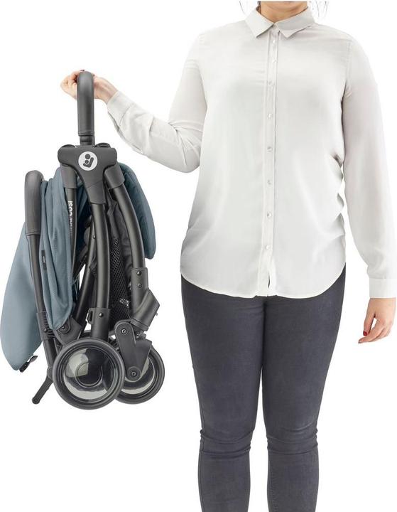 Actual product image Maxi-Cosi Jaya2 Essential Grey (Black Frame & Black Leather)