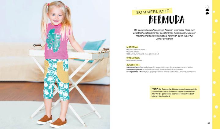 Actual product image Easy Jersey – Mitwachshosen für Babys und Kids nähen (German, Petra wishes, 2021)