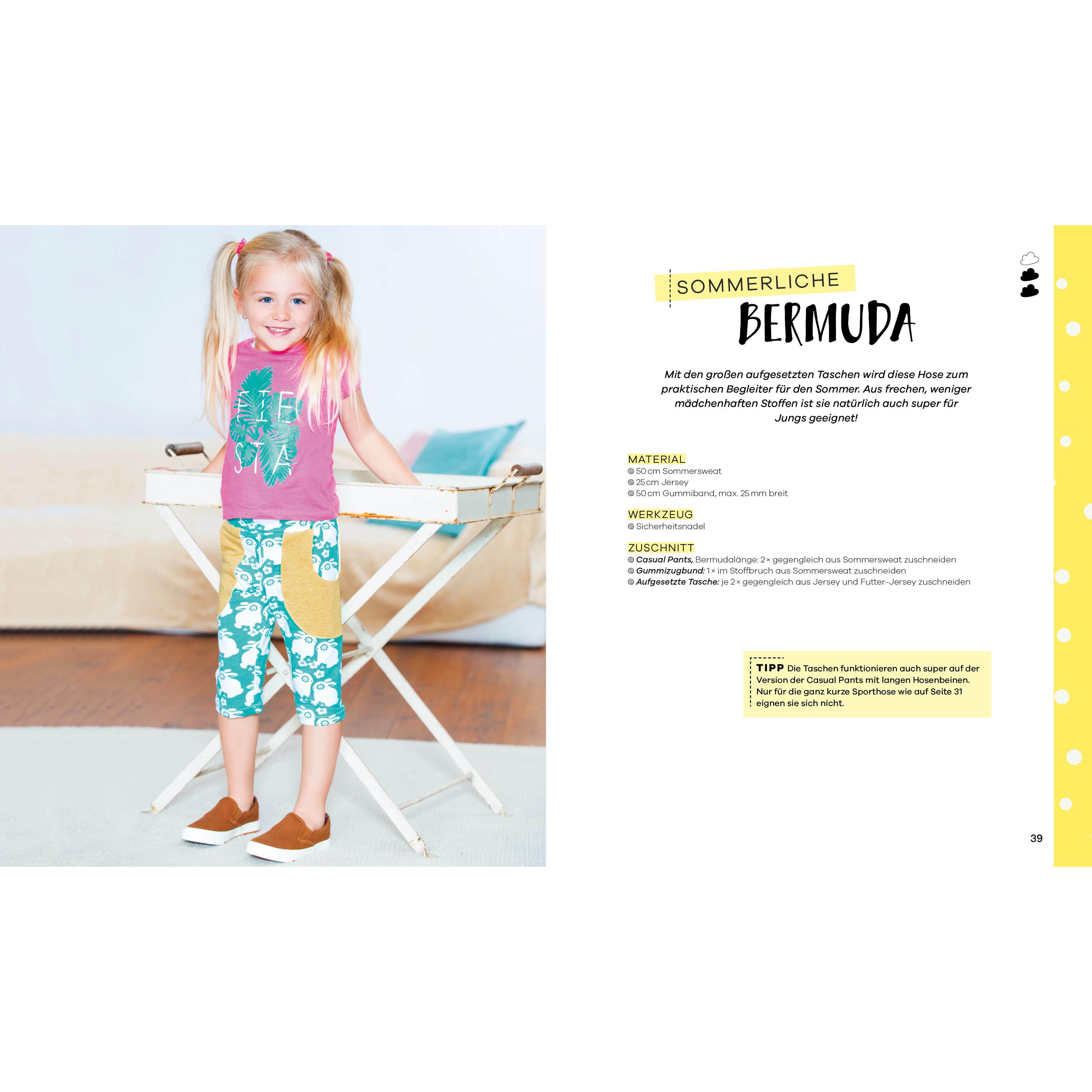 Thumbnail - Easy Jersey – Mitwachshosen für Babys und Kids nähen, Ratgeber von Petra Wünsche