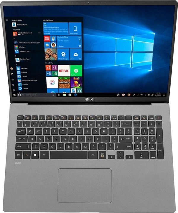 Produktbild LG Gram 17 (17", Intel Core i5-1035G7, 8 GB, 512 GB, DE)