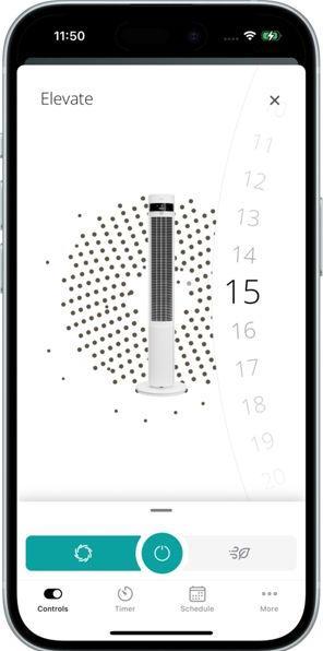 Produktbild Duux Elevate Smart Tower Ventilator White