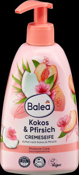 dm Balea Sapone alla crema di pesca e cocco (Sapone liquido)