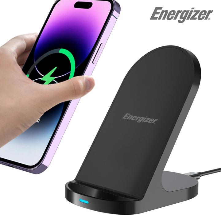 Actual product image Energizer Wireless Charger Stand Nero (15 W)